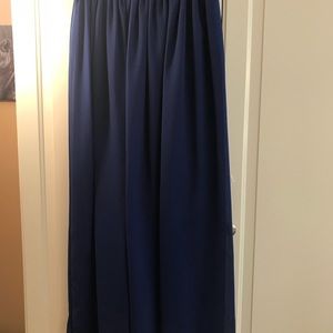 American Apparel royal blue maxi skirt